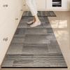Diatomaceous Earth Kitchen Mat, Carpet, Anti-slip Mat, Oil and Water Absorbent, Wash-free, Quick-drying, Home Entry Mat