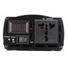 Nowe DC 12V 24V Do AC 220V Moc Solarne Inwertery Samochodowe 1000W Inwerter Czystej Sinusoidy z Wyświetlaczem LED Konwerter Napięcia Czarny