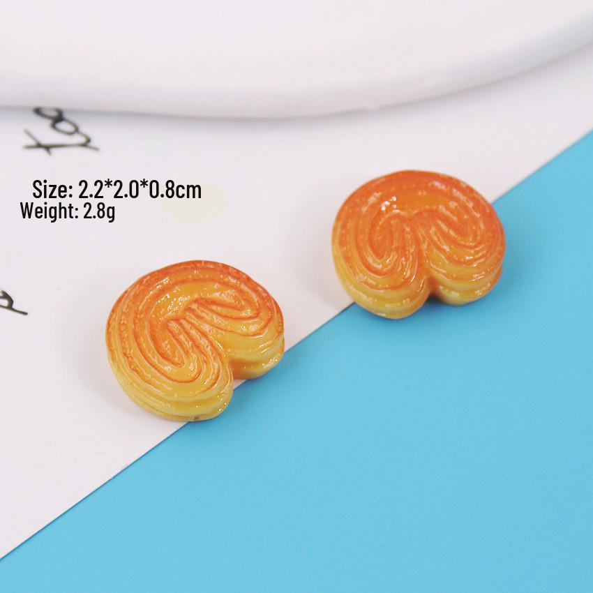 

Кунжутное печенье из смолы для DIY поделок: Чехлы для телефонов, Заколки для волос, Ювелирные изделия Toy Bread Cookie