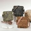 Vintage vertikale Umhängetasche, ein Schultertasche für Damen
