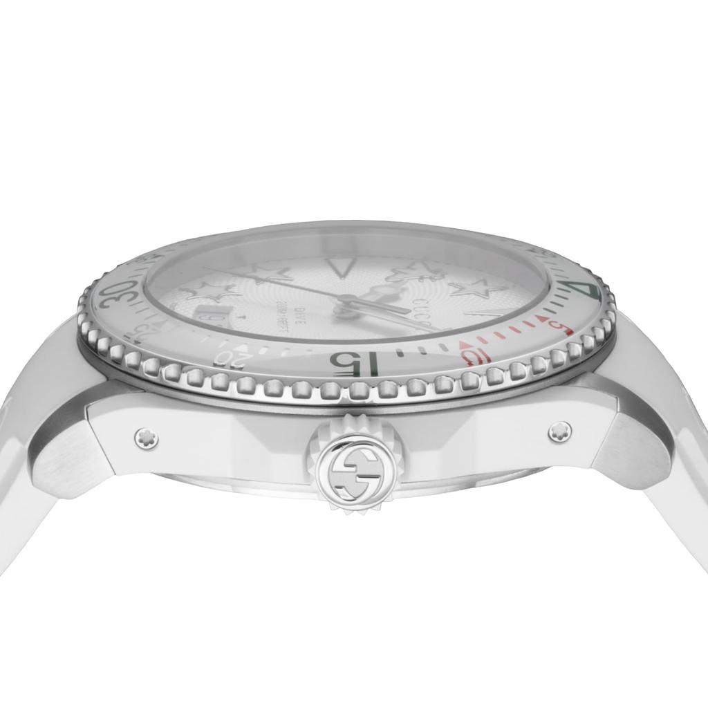 Gucci Dive YA136337 Men's Gray Dial Watch