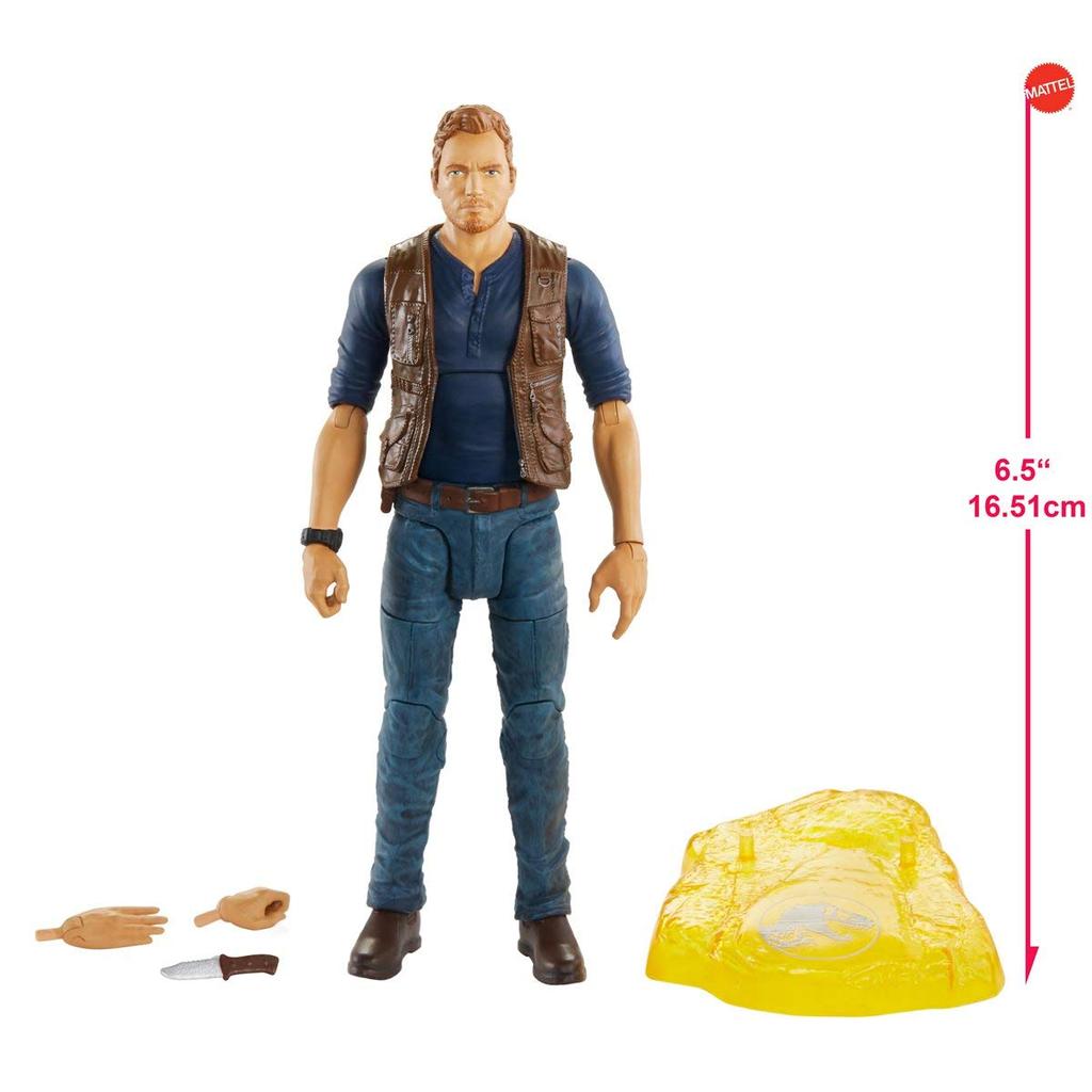 Jurassic World Mattel Bernstein-Kollektion Actionfigur Owen Grady JURASSIC WORLD MATTEL 2020 BERNSTEIN-KOLLEKTION 6-Zoll Actionfigur OWEN GRADY Film