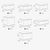 Large-capacity Transparent Storage Boxes Portable Foldable Dormitory Storage Box Household Closet Sundries Storage Box