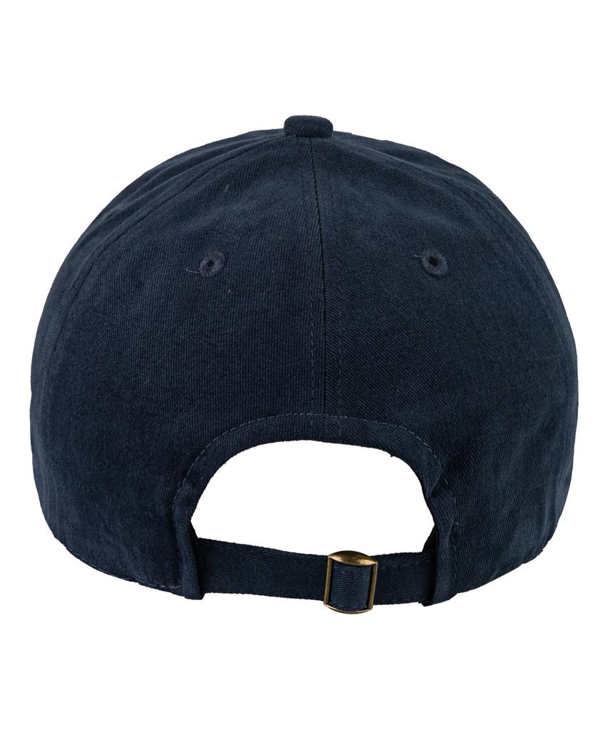 Bichiseuaenkeulim Santa Monica Cotton Ball Cap-Navy