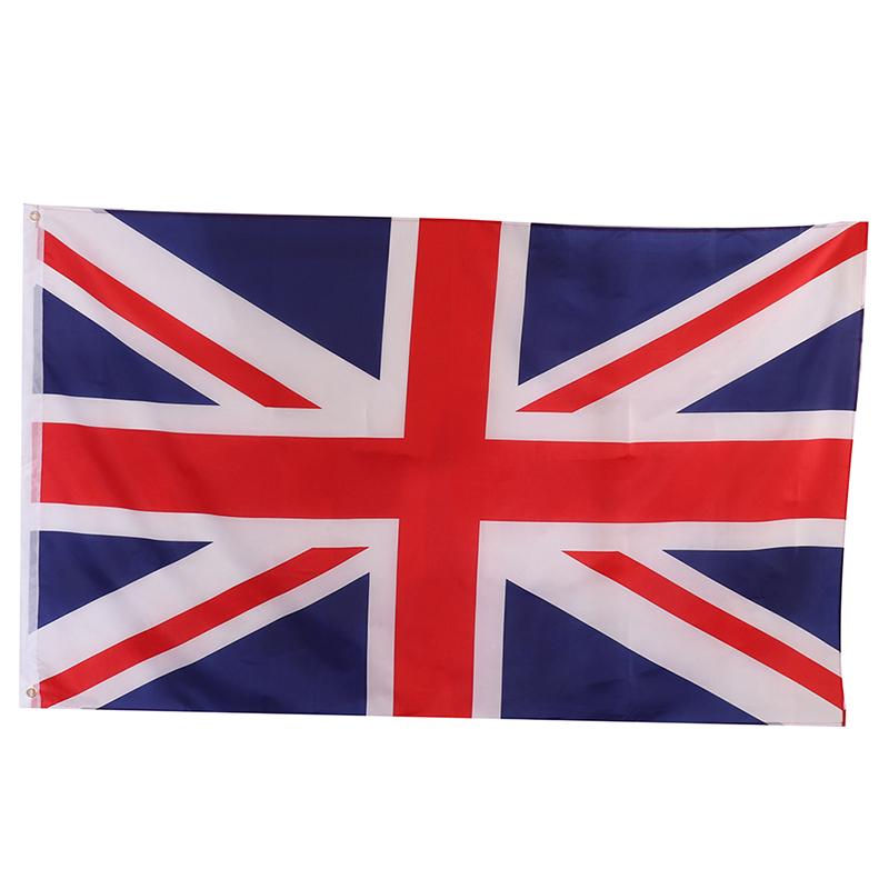 5*3Ft United Kingdom National Polyster Flag For Courtyard Decoration 90*150Cm