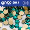 VDD SS16-SS30 High Quality  2088 Rhinestones Crystal Flatback 8 Big 8 Small 16cut Stones for DIY Crafts Nail Art Decoration