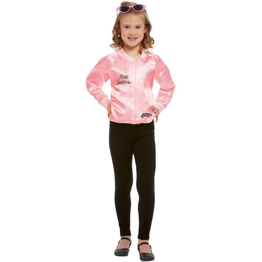 Grease Childrens/Kids Pink Ladies Jacket