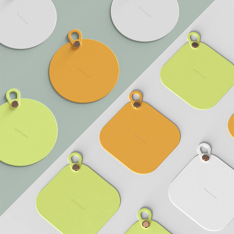 Silicone Floor Drain Pad, Anti-odor, Anti-bug Pad, Toilet Anti-odor and Deodorizing, Kitchen Sealing, Sewer Cover, Plug Cover