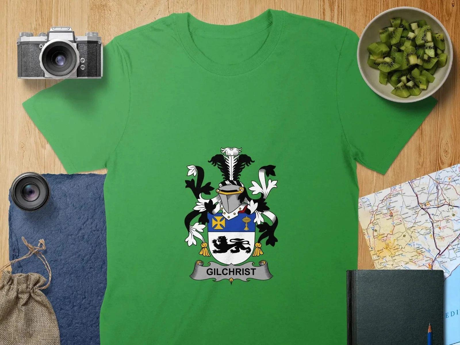 Gilchrist Coat Of Arms Irish T-Shirt 2XL
