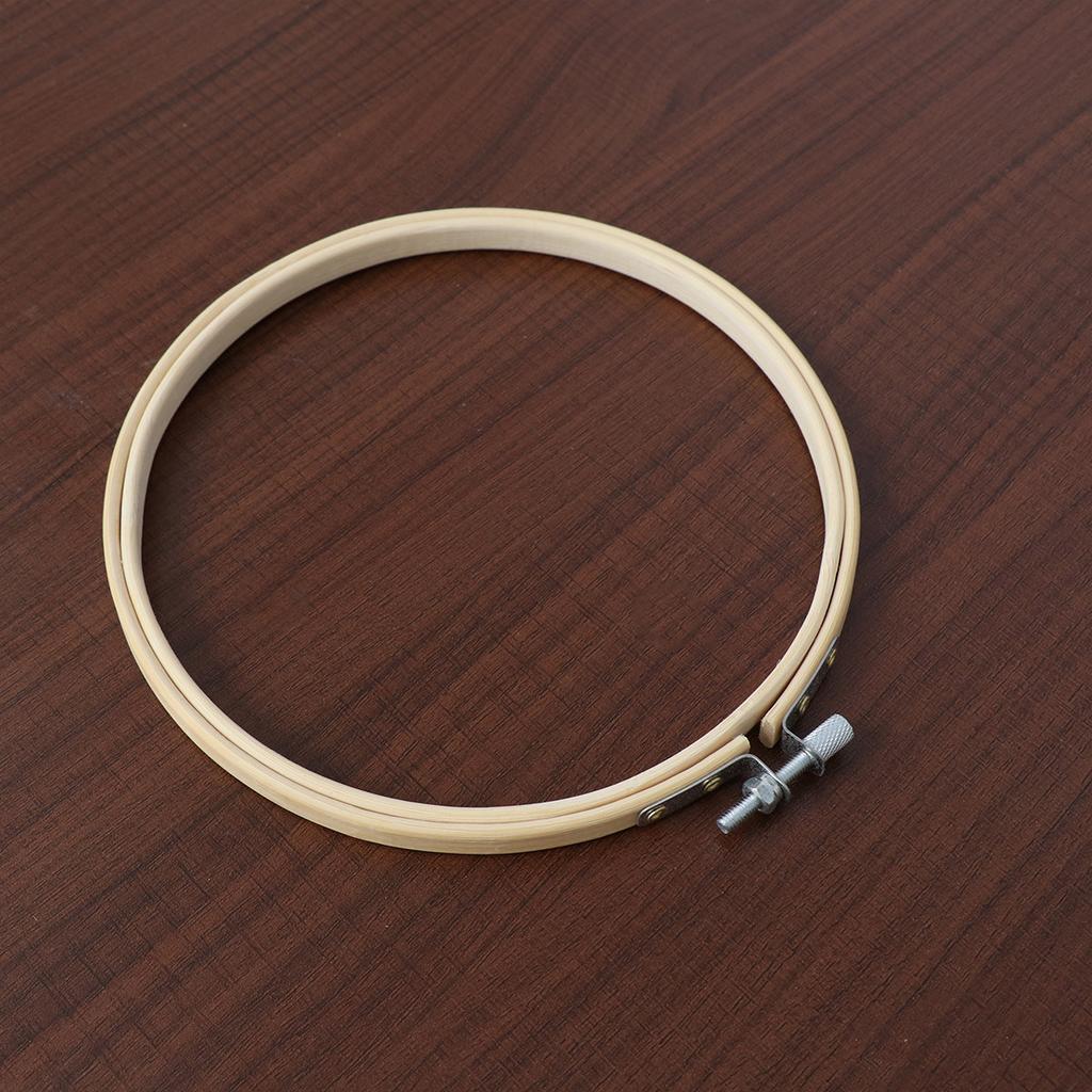 1Pcs Bamboo Embroidery Circle 26Cm Hoop Frame DIY Cross Stitch Quilting Needlework DIY Craft Home Decoration Accessories