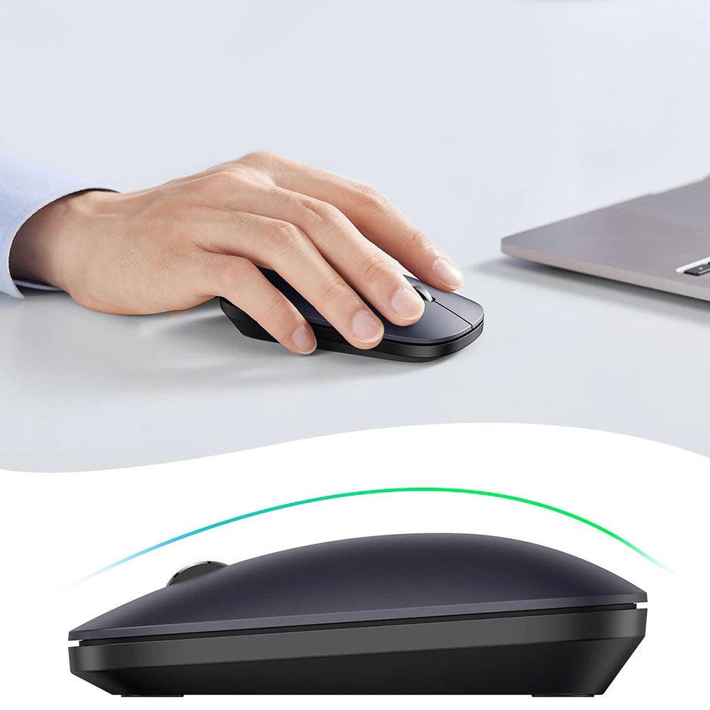 Ugreen MU001 Professional Ergonomic Wireless USB Mouse - Black Edition