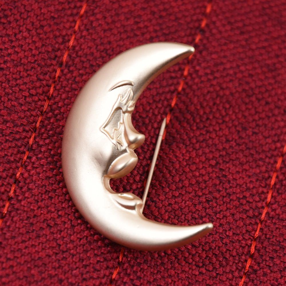 

Французская винтажная брошь в виде ангела: Элегантная брошь из сплава для украшения женского пальто