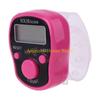 F26C Portable Wrist Digital Electronic Counter with LED Light and Sound Manual Reset Decompression Relaxation Finger Tool