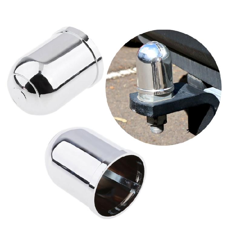 Housse de Boule de Barre de Remorquage pour Voiture Véhicule Auto 50mm Empêche la Graisse et la Saleté Bouchon Universel