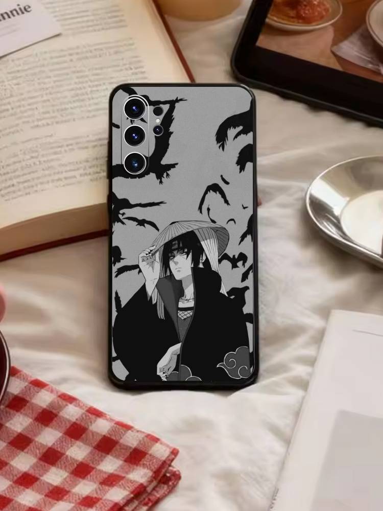 I-Narutos Cover S-sasuke Phone Case For Samsung S26,S25,S24,S23,S22,S21,S20,S30,Ultra,Plus,Fe,Note,5G Black Cover