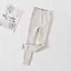 Children's Leggings Spring and Autumn Combed Cotton New Autumn Vertical Stripes V-waist Outer Wear Foot Pants