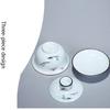 Set da Tè Kung Fu Cinese Set Teiera Portatile in Ceramica Tazze da Tè Gaiwan da Viaggio Tazza da Tè Cerimonia del Tè Tazza da Tè Bel Regalo con Borsa da Viaggio