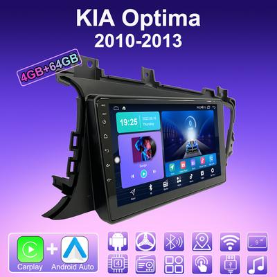 2 DIN Android Carplay Car Radio For KIA Optima 2010-2013 Multimedia Player Head Unit Stereo GPS Navigation BT WIFI 4+64GB