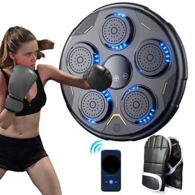 Smart Music Boxing Machine Wall Target 2000MAH Rechargeable Battery Bluetooths Compatible For Boxing Agility Reaction Exercise