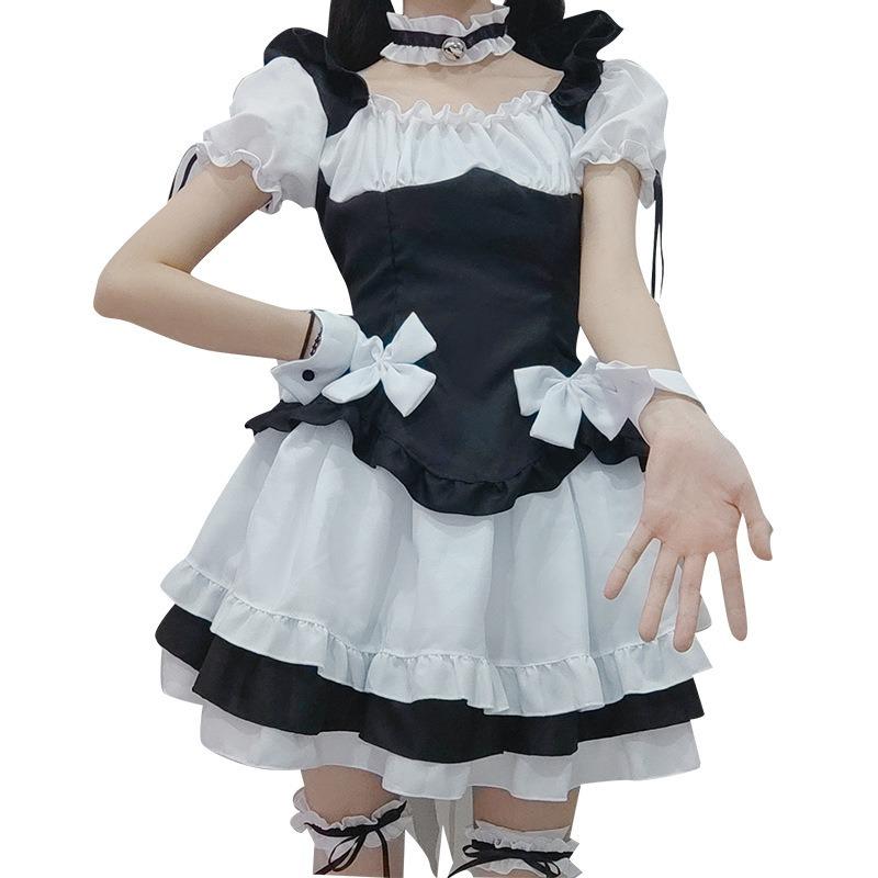 Cute Two-dimensional Dress Cotton Adult Female Anime Cosplay Clothing Maid