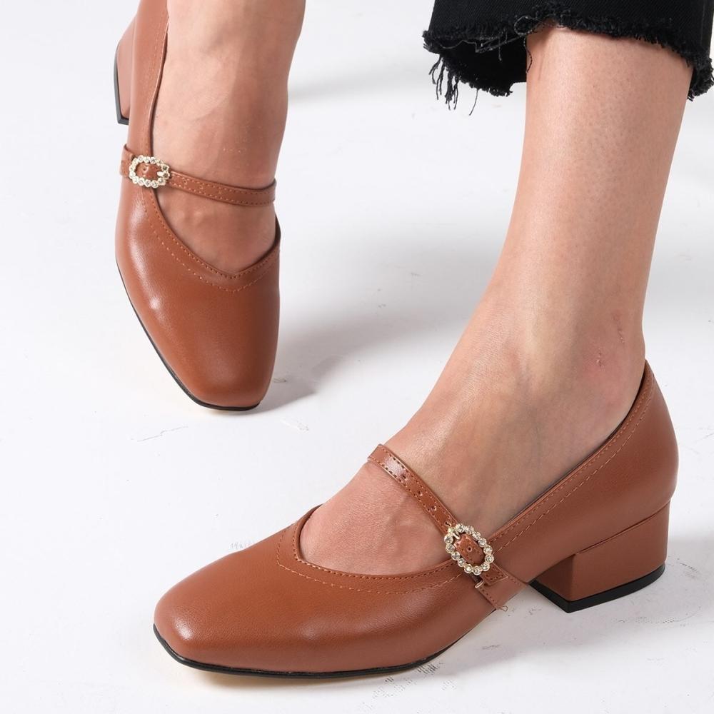 

Женская мода Таба Туфли на каменном каблуке