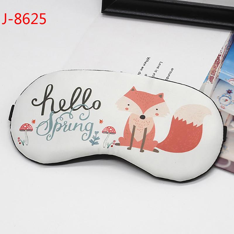 1pc Cotton Creative Lovely Cartoon for Eye Travel Relax Sleeping Aid Eye Patch Shading Eye Mask Sleeping Mask Eyepatch Eye Cover