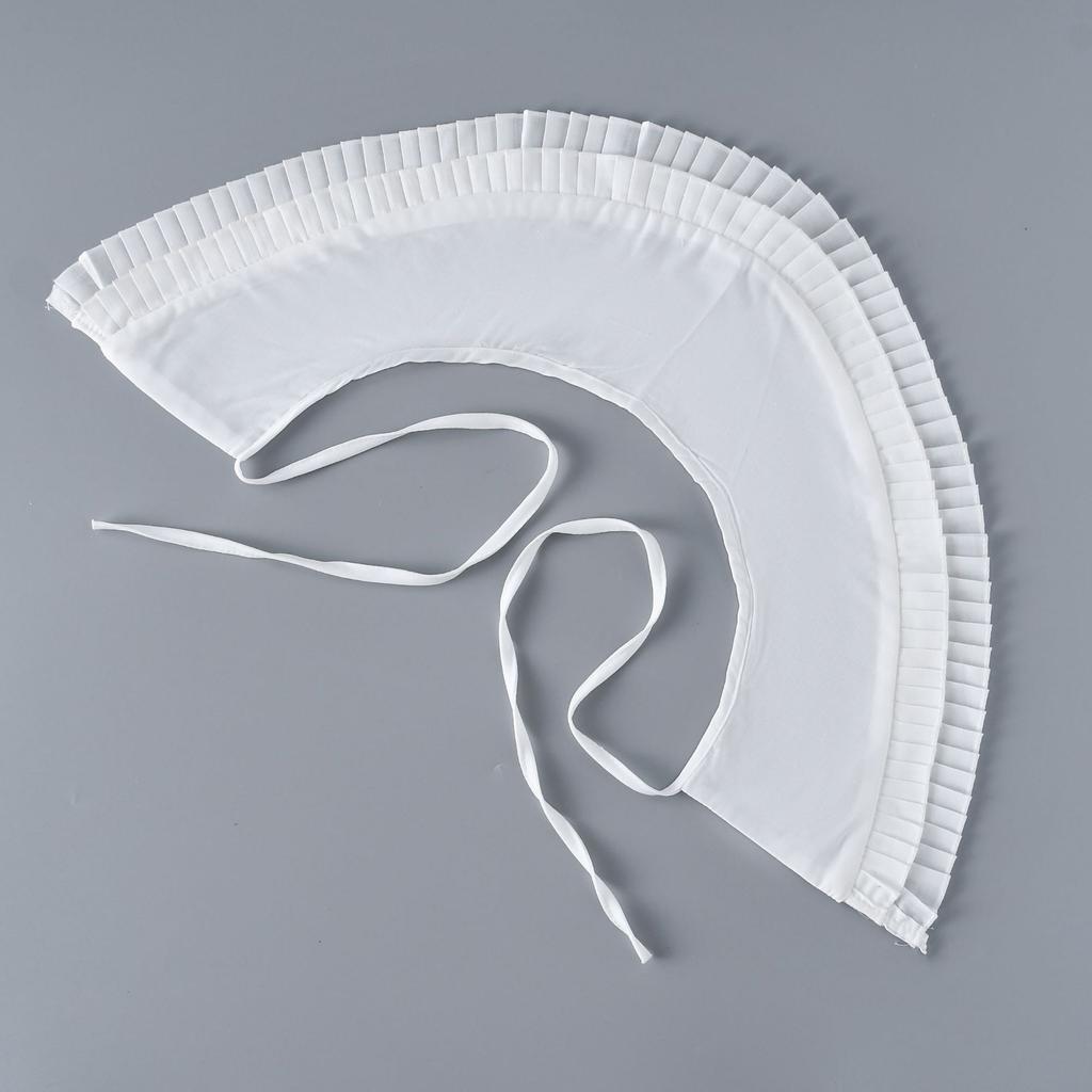 Adjustable Bowknots Fake Collar Blouse Tops Removable Detachable Shirt Collar False Lapel Blouse Top Women Clothes Accessories