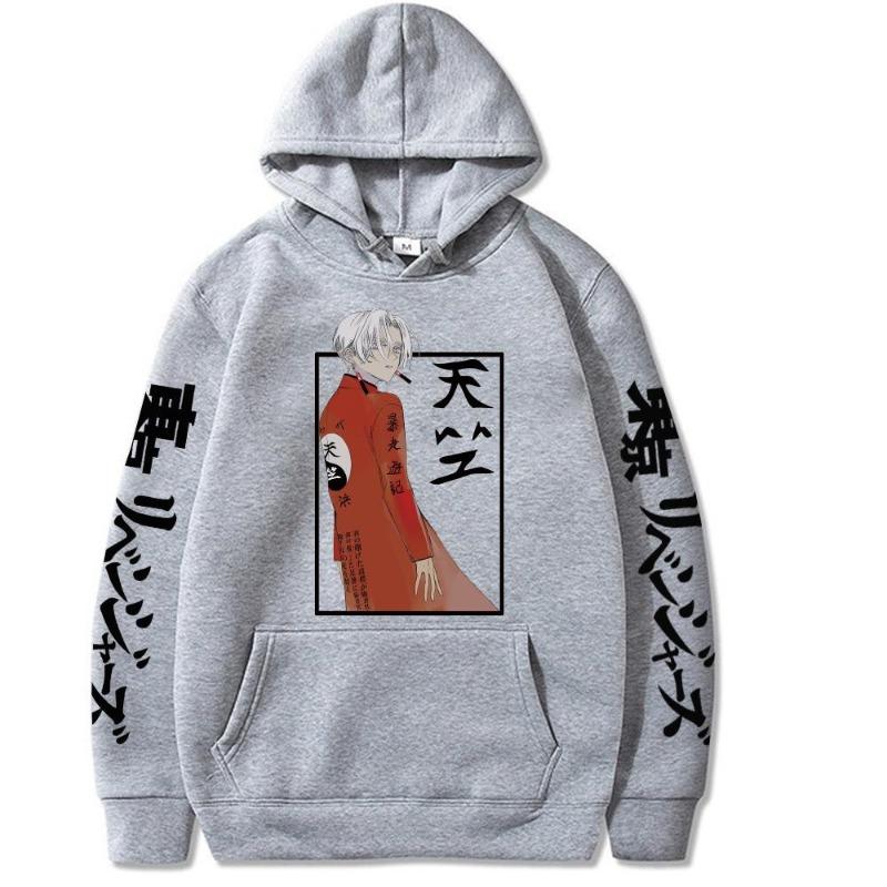 Tokyo Revengers Japanese Animation Hoodies Men Fashion Long Sleeve Sweatshirts Women Harajuku Streetwear Pullovers Sudaderas