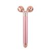 Zinc Alloy Y Shape Facial Massager Dual Roller Design Face Massage Instrument  Jaw Contour Care