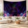 Coldplay Wandteppich Heimdekoration Hängendes Tuch Kunst Hintergrundteppich für Schlafzimmer