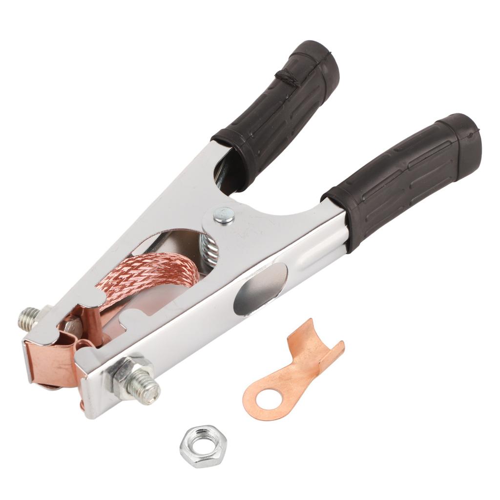 500A Electroplated Ground Clamp Copper Welding Earth Clip for Manual Welder (US Type)