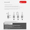 Lehuolvxing Four-Digit Combination Padlock, Luggage Lock, Dormitory Door Lock, Gym Locker Lock, Small Padlock, Small Anti-Theft Lock