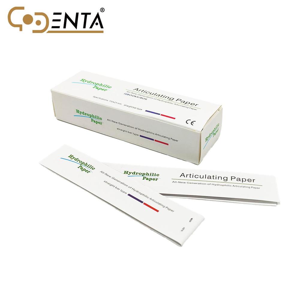 12-Piece Double-Sided Dental Articulating Paper Strips
