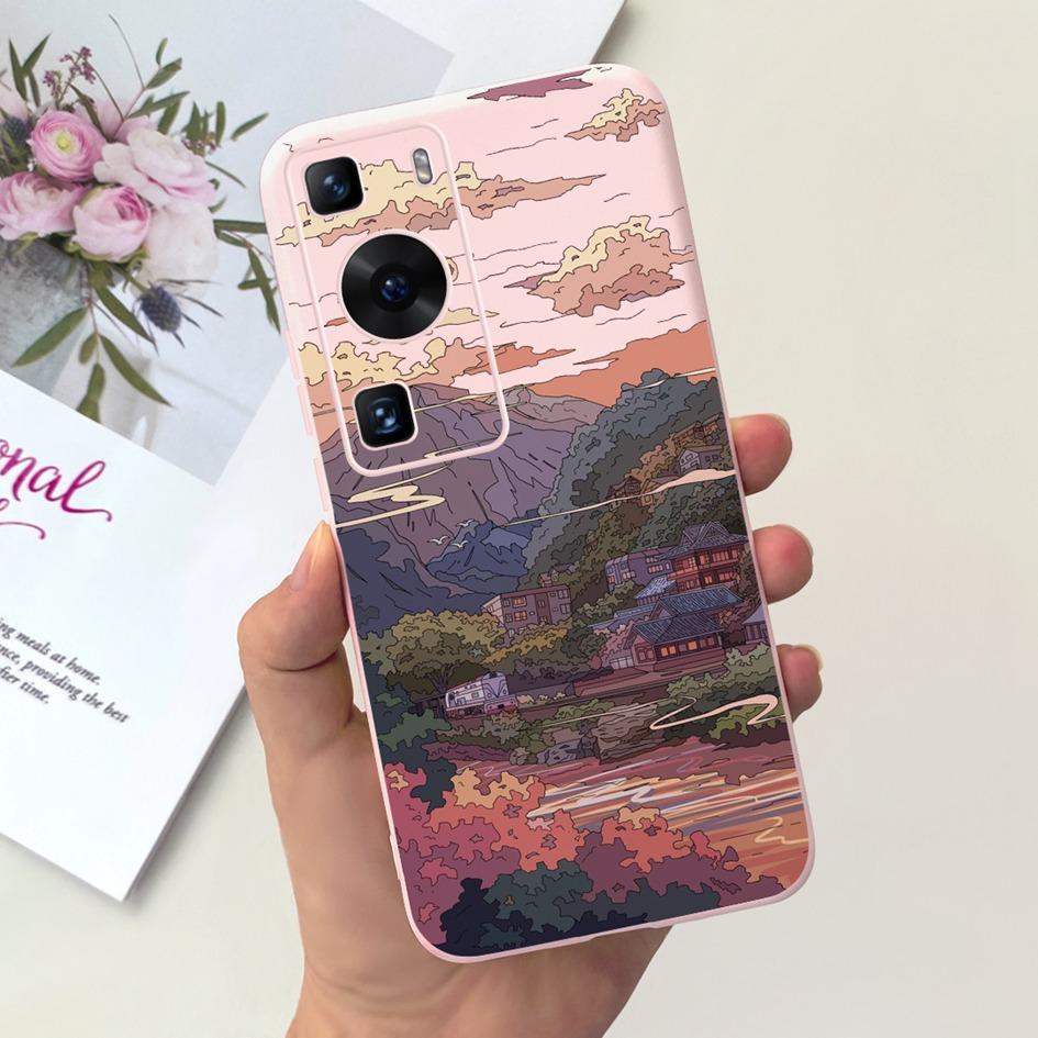 For Huawei P60 Pro P 60 Case Lovely Astronaut Cartoon Slim Soft Silicone Protective Cover For Huawei P60 Art P60Pro MNA-LX9 Case