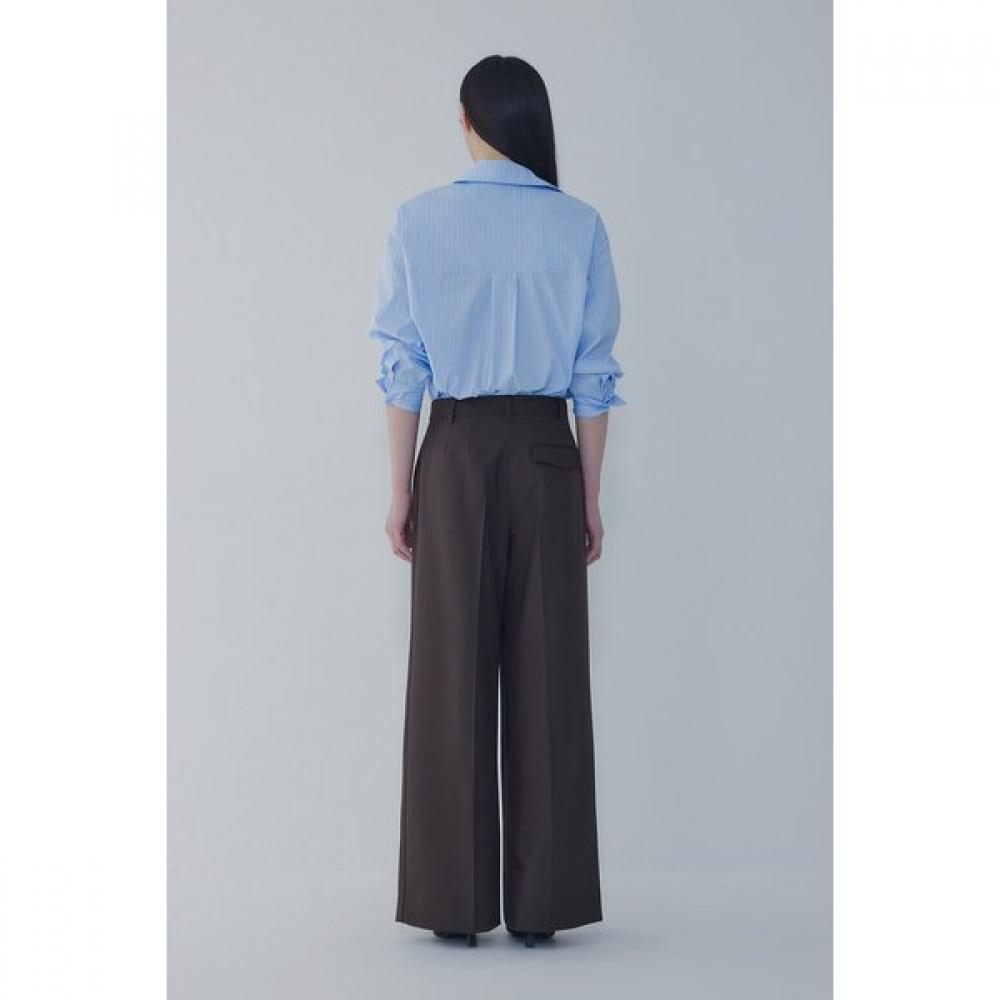 Vov One Pleat Stretch Slack Pants 7156330004