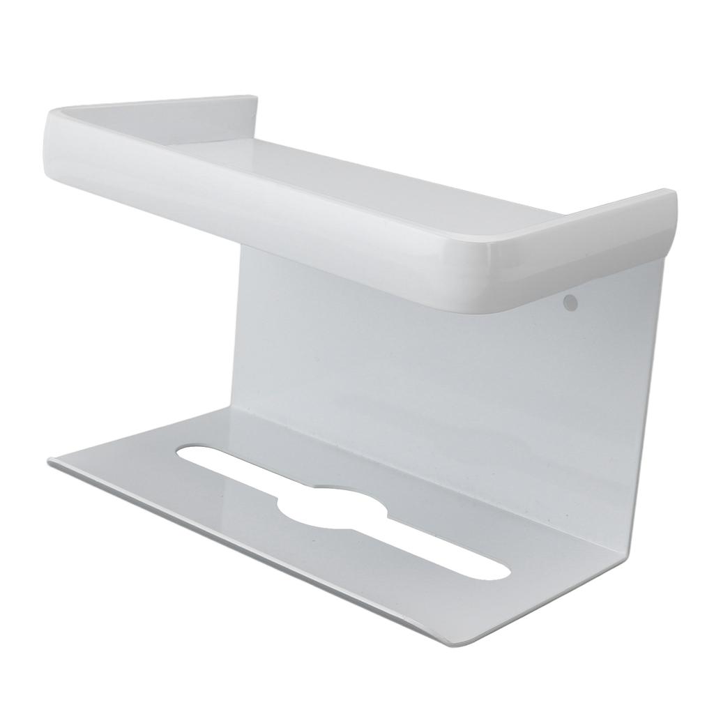 Toilet Paper Holder Wall Mount Tissue Roll Storage Rack Aluminum Tissue Dispenser for Bathroom Washroom