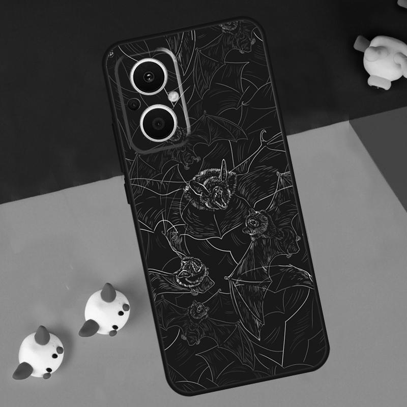 Halloween Bat For OPPO Reno 14F 13F 12F 11F 10 11 12 13 14 Pro 8T 7 8 Lite OPPO Find X6 X5 X8 X9 Pro Case