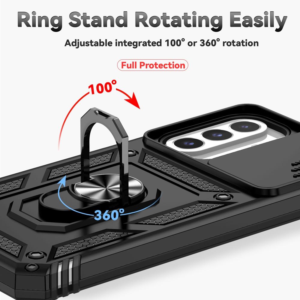 Magnet Holder Ring Shockproof Armor Case for Samsung Galaxy A17 A27 A37 A57 A07 Camera Lens Protect Funda for Galaxy A 57 37 17