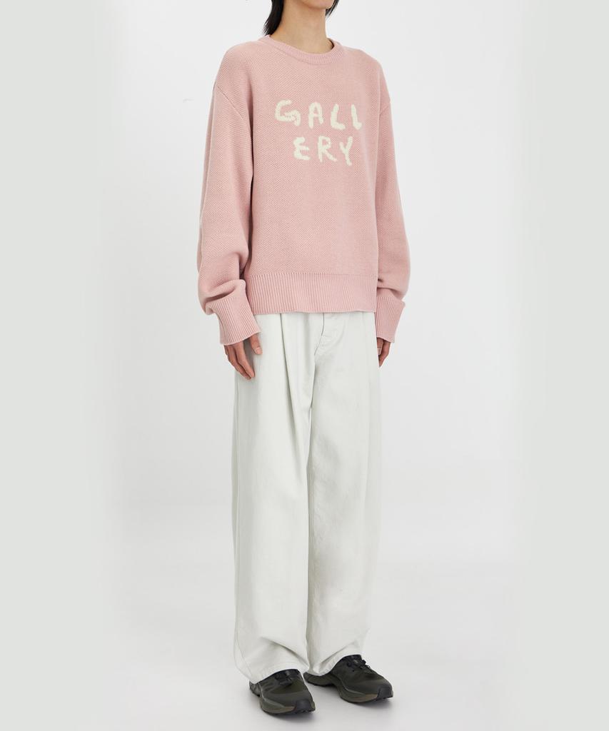1011 GALLERY Gallery Logo Knit
