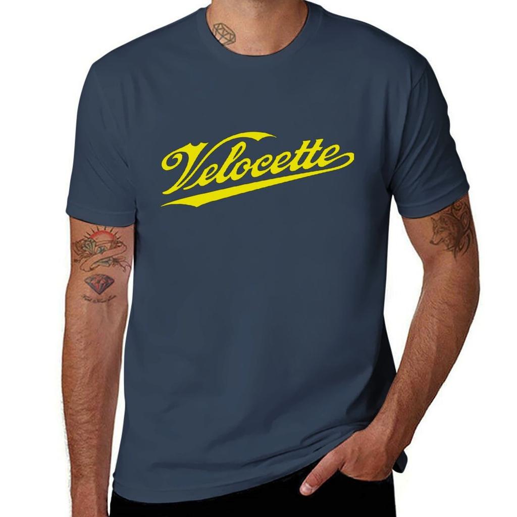 Velocette Tshirt Worker Basic Short Sleeve Tee