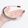 Bling Rhinestone Headband for Women Non-slip Teeth Structure Comfortable Fashion Hair Accessory for Dating Office