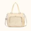 Schoolbag Three-purpose messenger bag Pain bag Large capacity tote bag Versatile shoulder bag Social animal commuter women's backpack