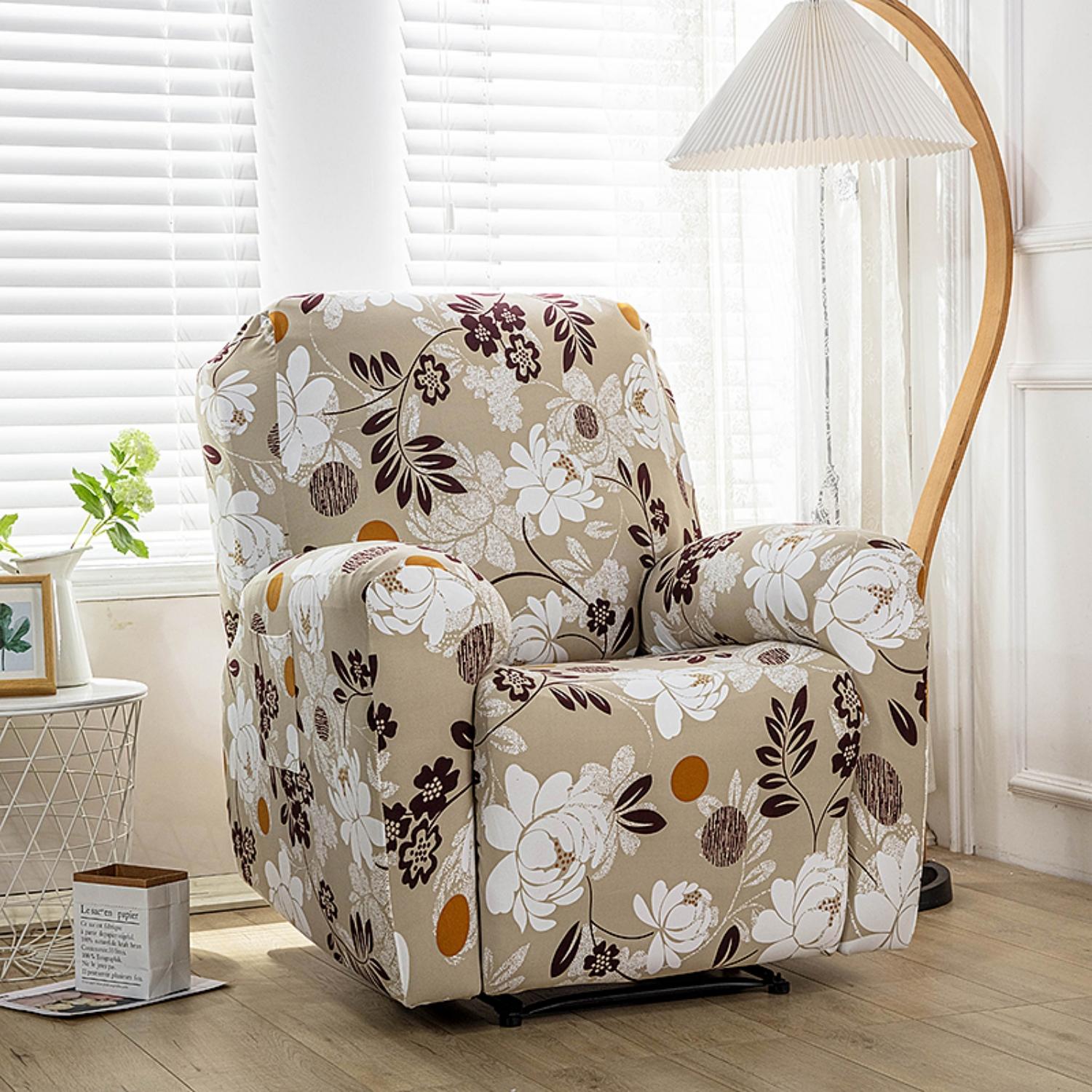 Stretch Sofa Recliner Cover Printted Recliner