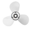 11x15in Outboard Propeller High Thrust 3 Blades 13 Tooth RH Replacement for Yamaha Outboard Engines 25‑60HP
