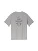 Eijiobeupalamaunteu Back Print T-Shirt Unisex (Gray)