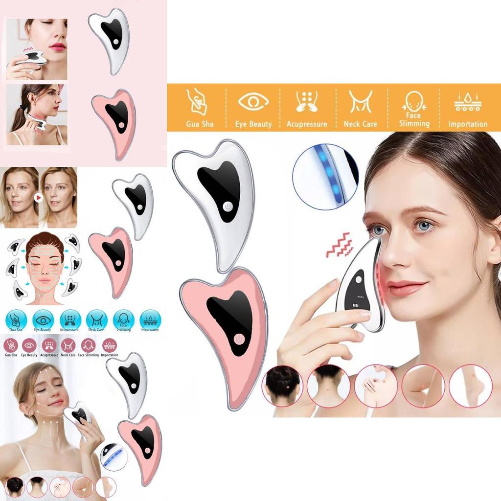 Compact And Portable Face Microcurrent Device For Lymphatic Drainage And Beauty Treatments