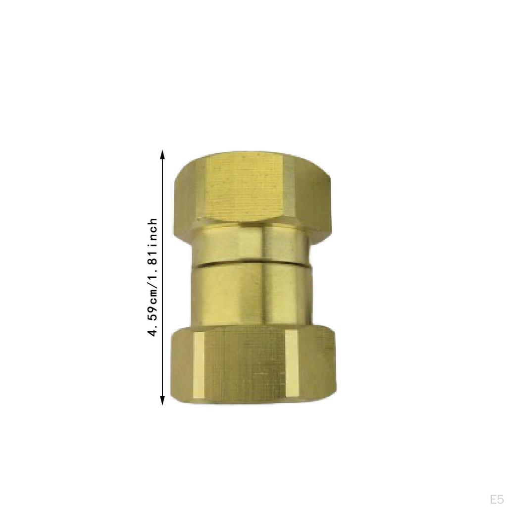 Garden Hose Quick Connect Copper Easy to Hardware High Performance Fitting