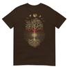 Phases Of The Moon Retro 60s 70s Vibe Tree Of Life TShirt