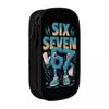 67 Christmas 6 7 Six Seven Meme 67 Candy Cane Xmas Pencil Case Pencil Bag Students Big School Pencil Cases Stationery Organizer