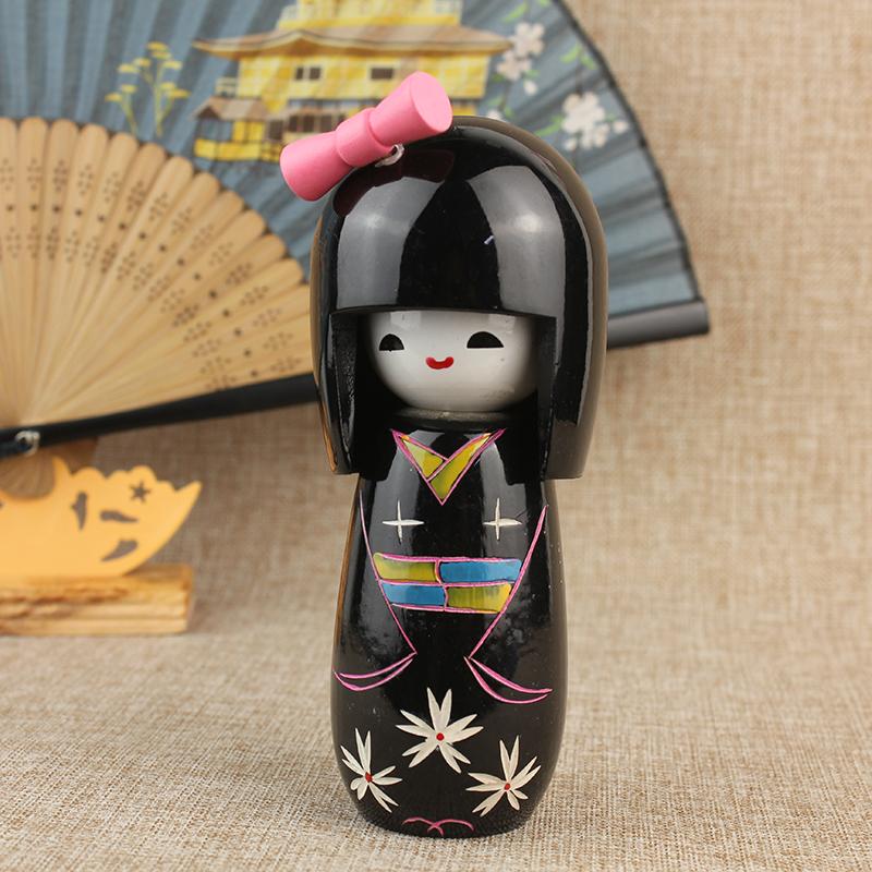 Japanese Puppet Doll Kimono Sakura Cartoon Dolls Home Decoration Cuisine Sushi Restaurant Ornament Girl Cute Desktop Gift 1/3Pcs
